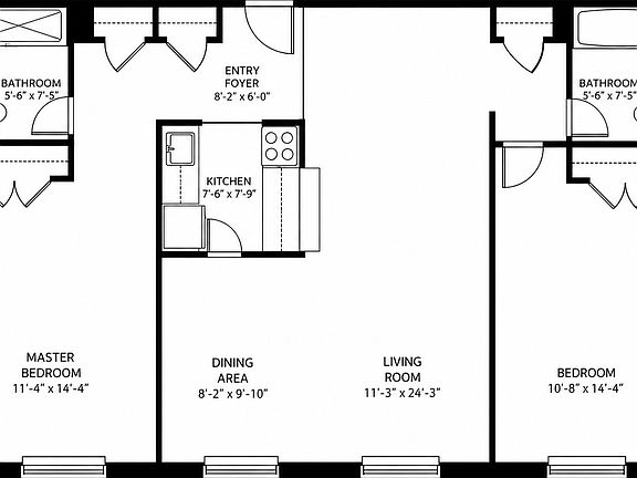 2nd image of 300 W 135th St APT 8J
