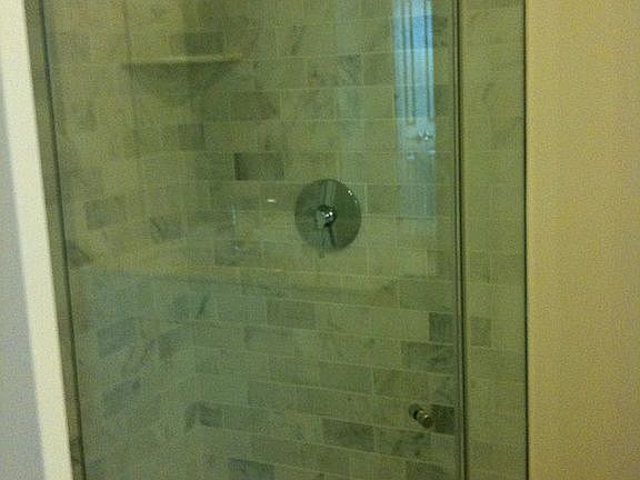 Master shower