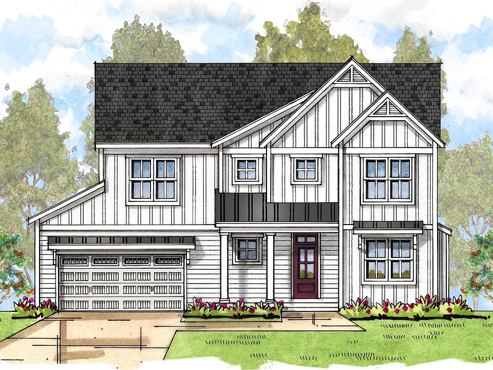 Elevation A - Farmhouse