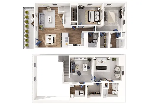 Floor plan D2TH, President