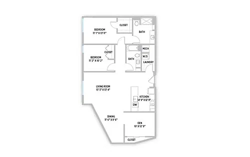 Floor plan Piet
