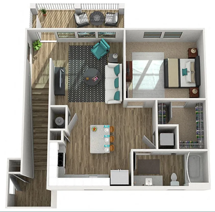 Floor plan A6 Live Local
