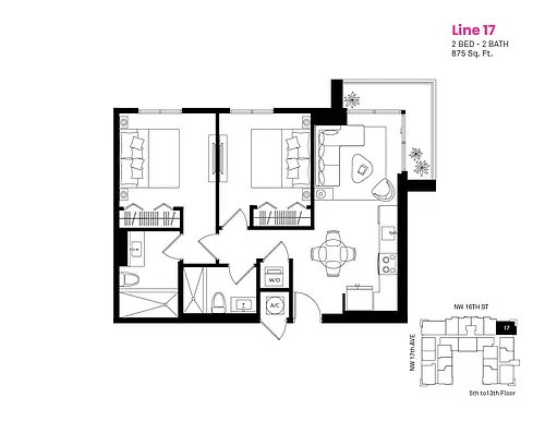 Floor plan Line 17