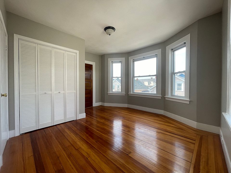 spacious and sunny Bedroom # 1 with big closet