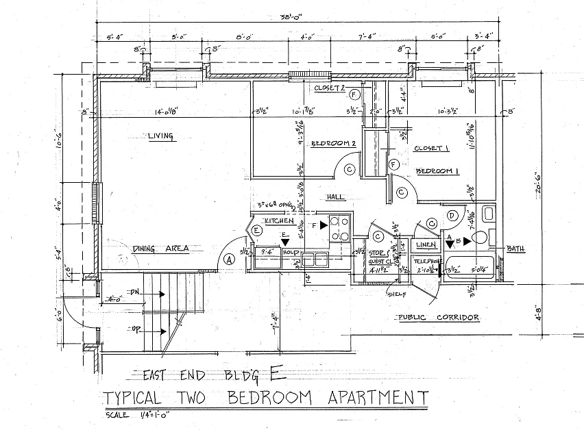 Floor plan 2BRFlat- 2 Bedroom Mapleview I 12