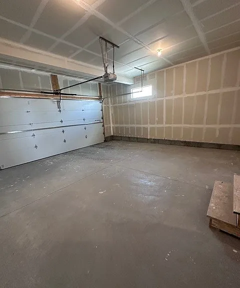 Two car garage
