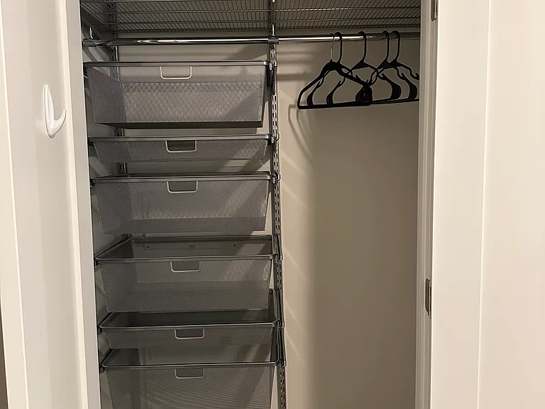 Den/second bedroom closet