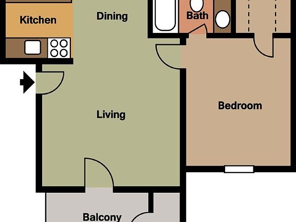 2nd image of 3237 Bonnie Dr APT 113