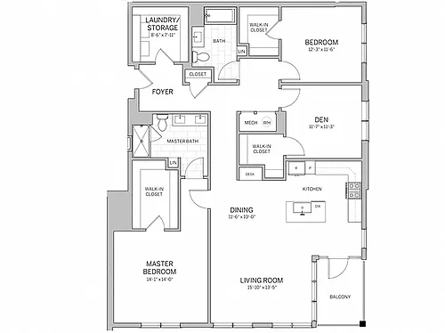 Floor plan B24