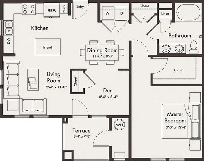 Floor plan Euforbia