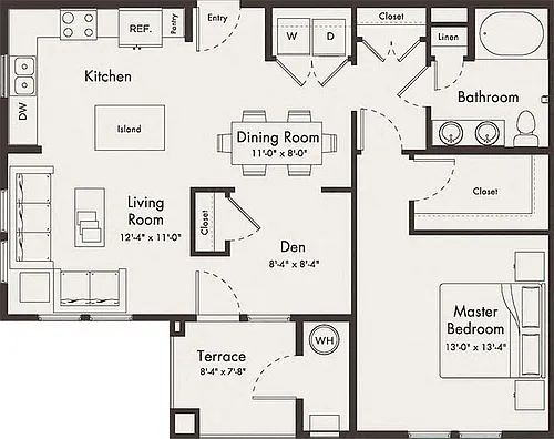 Floor plan Euforbia