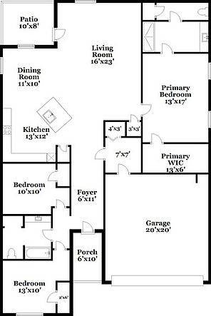 2nd image of 413 N Trinity Rd