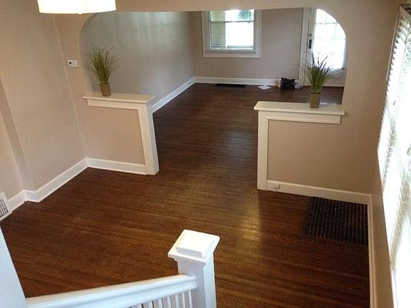 view from stairs landing over DR/LR