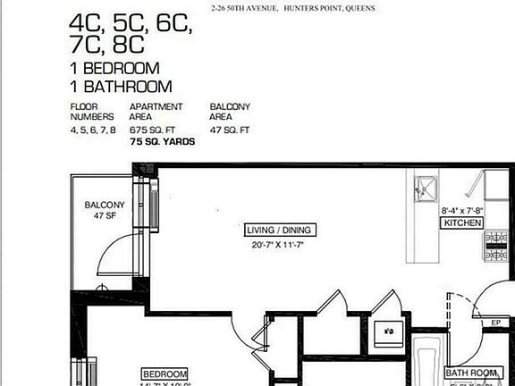 2nd image of 226 50th Ave APT 5C