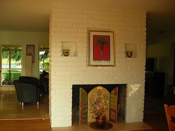 working fire place