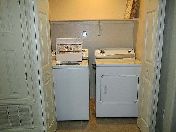Laundry -includes W & D