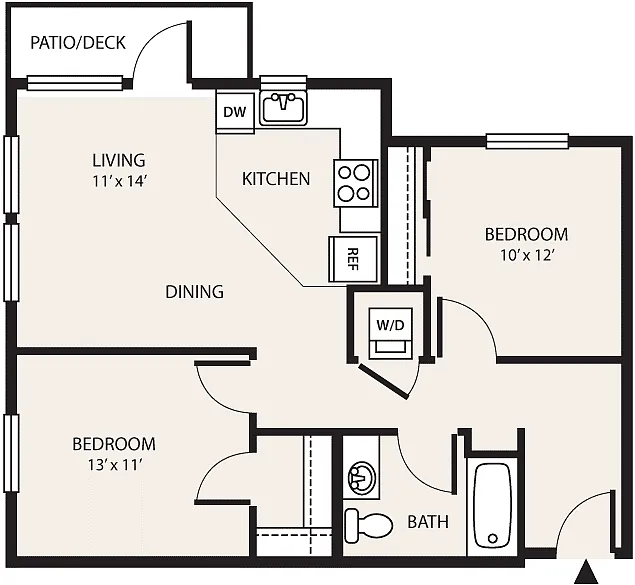Floor plan B1