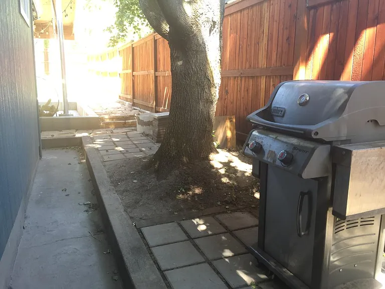 Private Patio & Side Yard