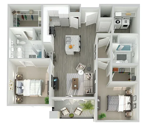 Floor plan B2A