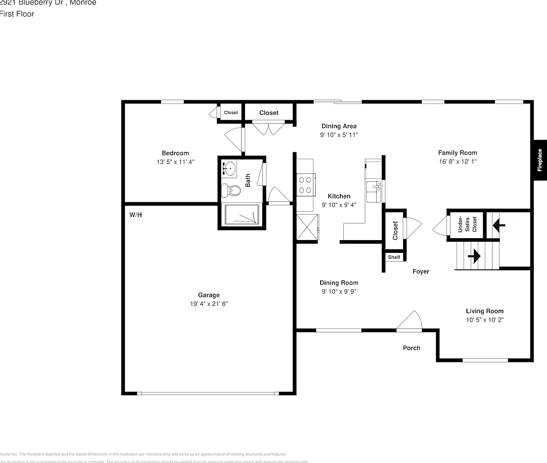 2921 Blueberry Dr Monroe, NC 28110 — Photo 2