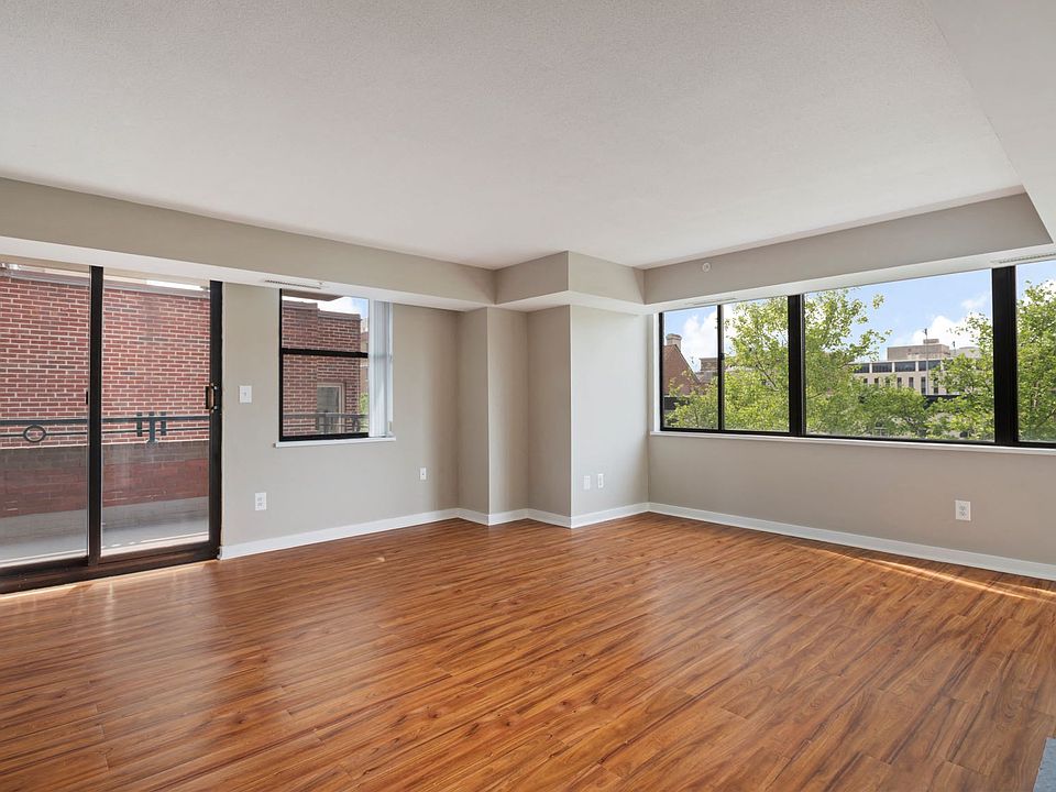Two-bedroom apartment living area
