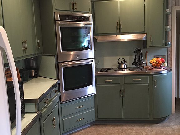 Kitchen with double ovens