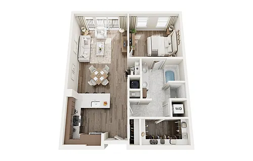 Floor plan D