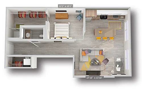 Floor plan A6V