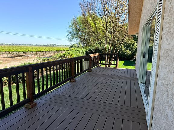 Main bedroom deck. Brand new trex decking.