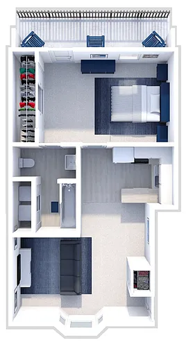 Floor plan The Normandy