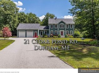 21 Cedar Pond Rd, Durham, ME 04222