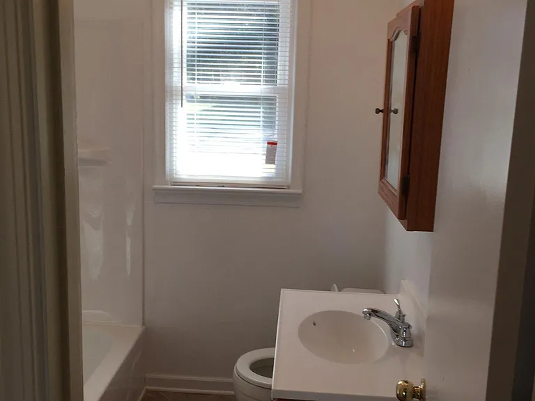 Main bathroom (unfurnished)