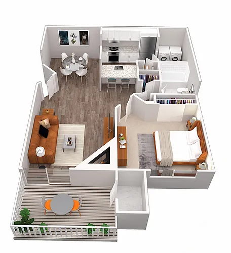 Floor plan The Riverfront Retreat-Premium