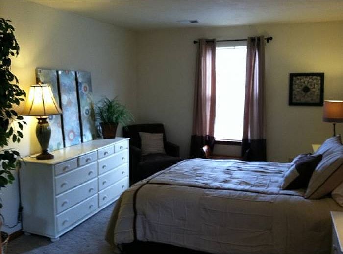 Spacious bedrooms
