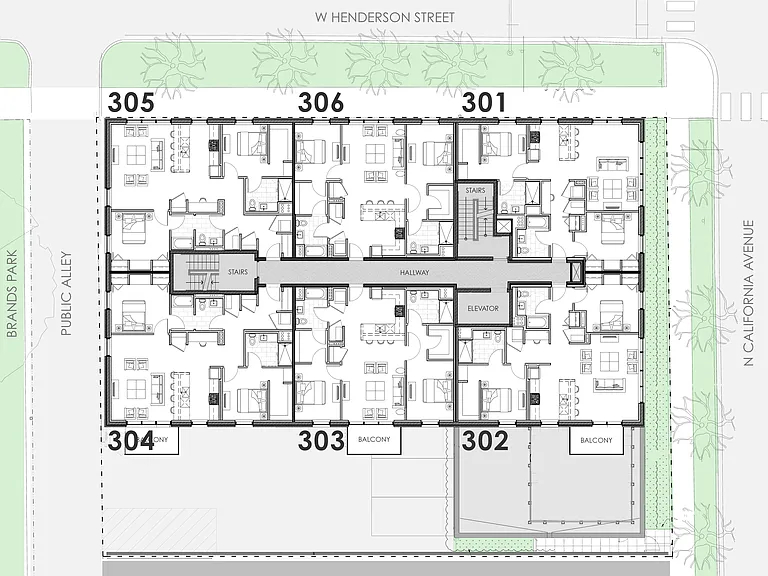 2803 W Henderson St #303 — Photo 12