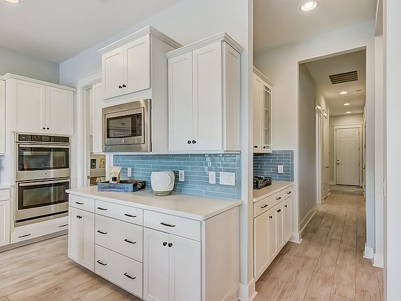 Kitchen with ample cabinet space