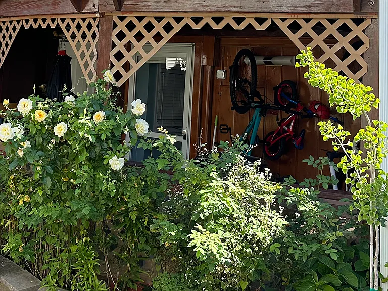 Bike rack.