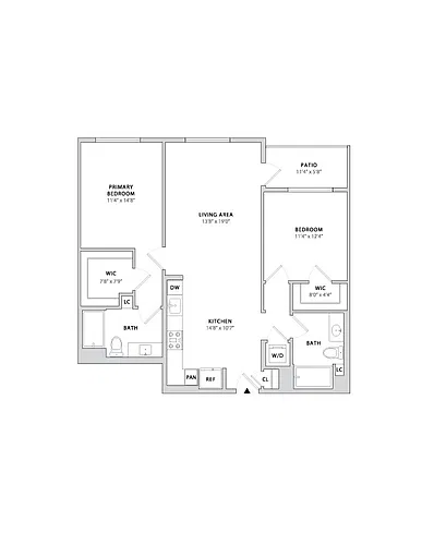 Floor plan B41