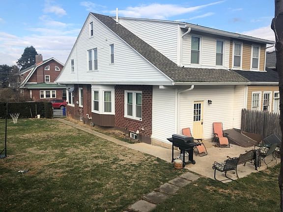 Rear and side yard