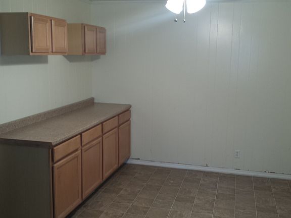 Newly expanded kitchen