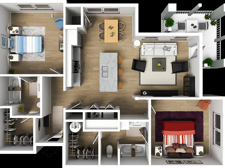 2x2 2D plan 2x2 2D plan