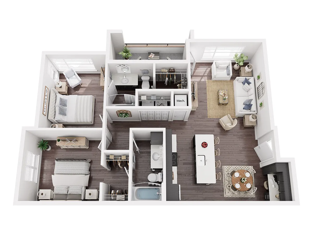 Floor plan B2