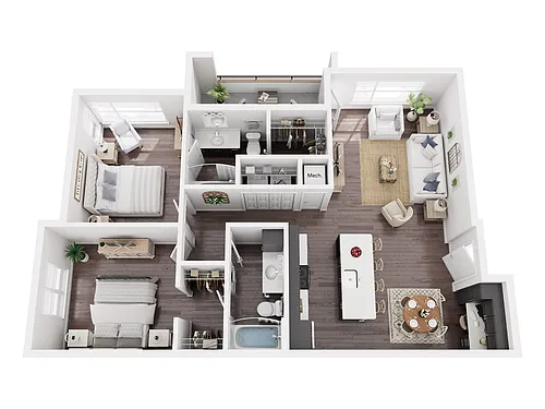 Floor plan B2