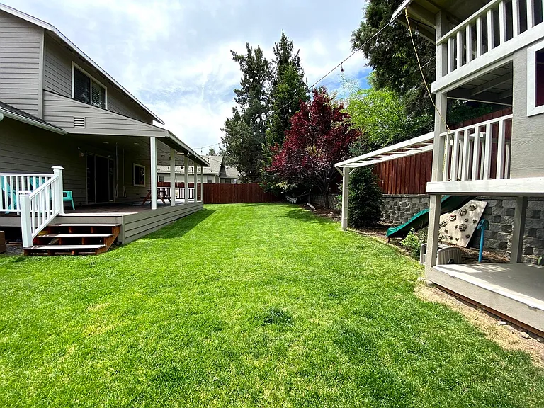 Backyard House View