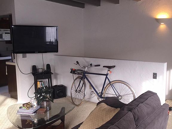 living room looking toward the stairs