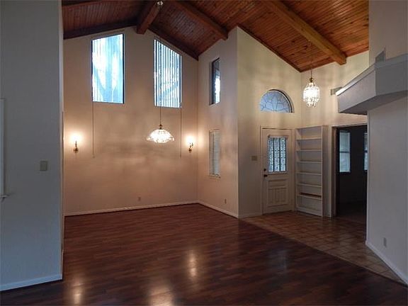 From great room looking back at dining and front door. High