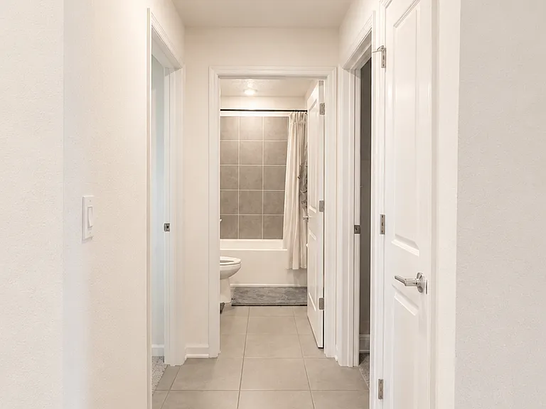 Hallway to Bedrooms and Bathroom