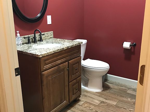Upstairs half bath 
