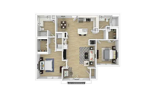 Floor plan The Beltline - Premium