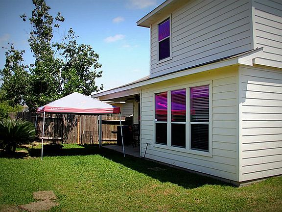 Covered patio for private gatherings for family